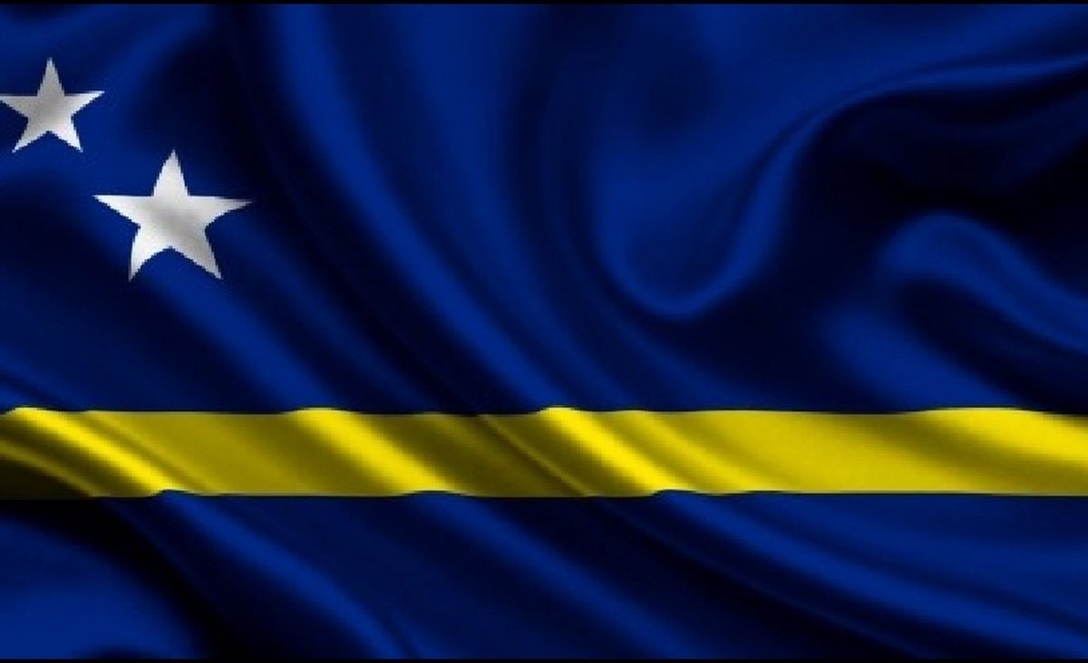 SAMIYA - Curacaose vlag - Curacao vlag - 90 x 150 cm.