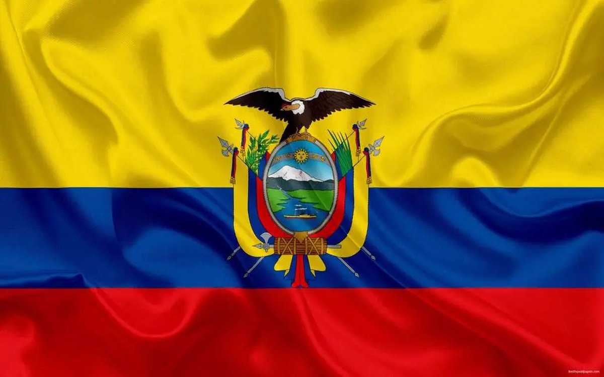 SAMIYA - Ecuadoriaanse vlag - Ecuador vlag - 90 x 150 cm.