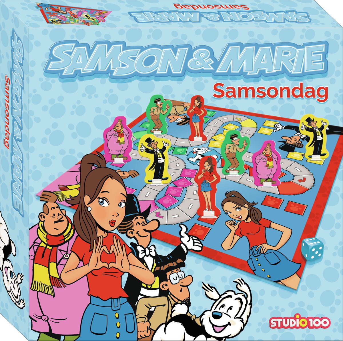 Samson & Marie Bordspel - Samsondag - 2 tot 4 spelers