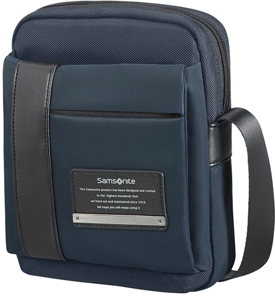 Samsonite Openroad Crossover 7.9 Documententas Zwart, Blauw