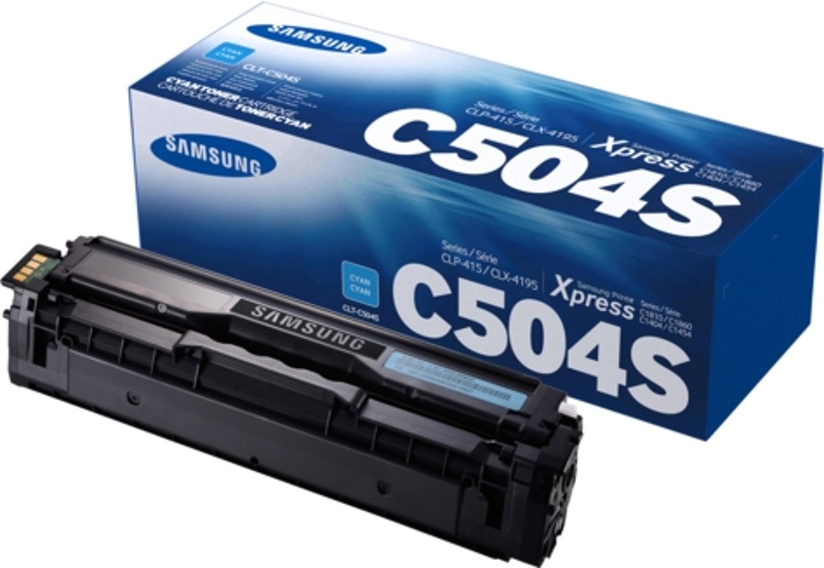 SAMSUNG CLT-C504S/ELS Cyan Toner Cartridg