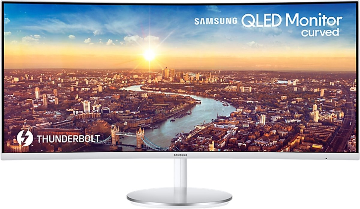 Samsung Curved QLED Monitor 34 inch LC34J791WTU LED display