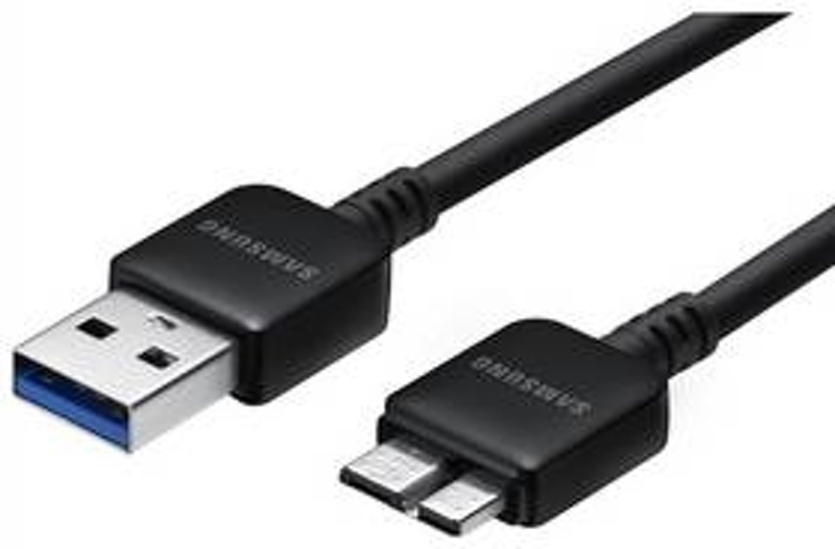 Samsung datakabel USB 3.0 - zwart