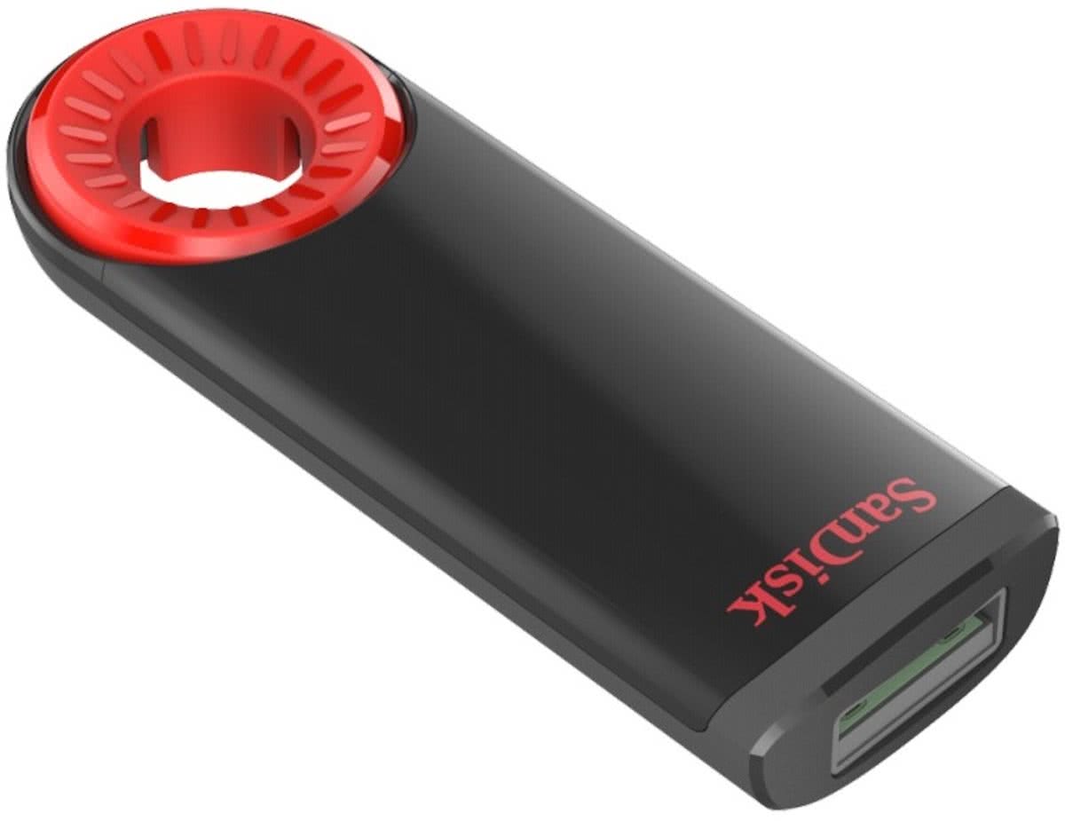 SanDisk Cruzer Dial - USB-stick - 64 GB