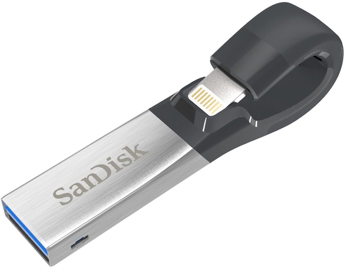 SanDisk iXpand - USB-stick - 128 GB