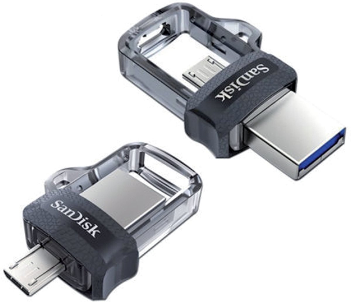 Usb-stick sandisk dual micro usb ultra 16gb 3.0