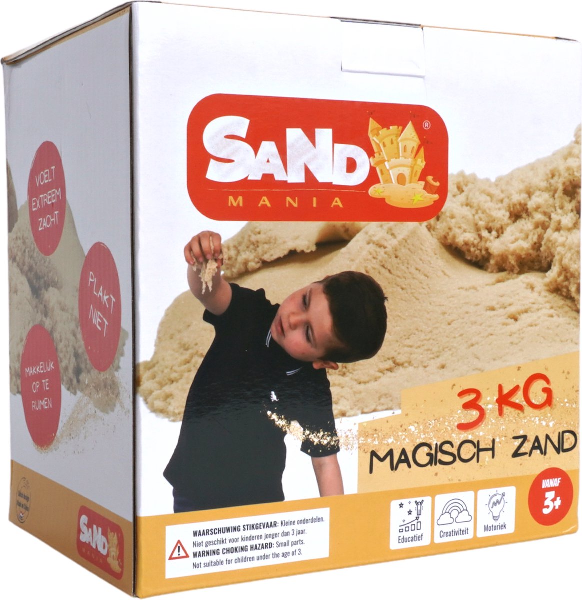   - kinetisch zand 3 kg