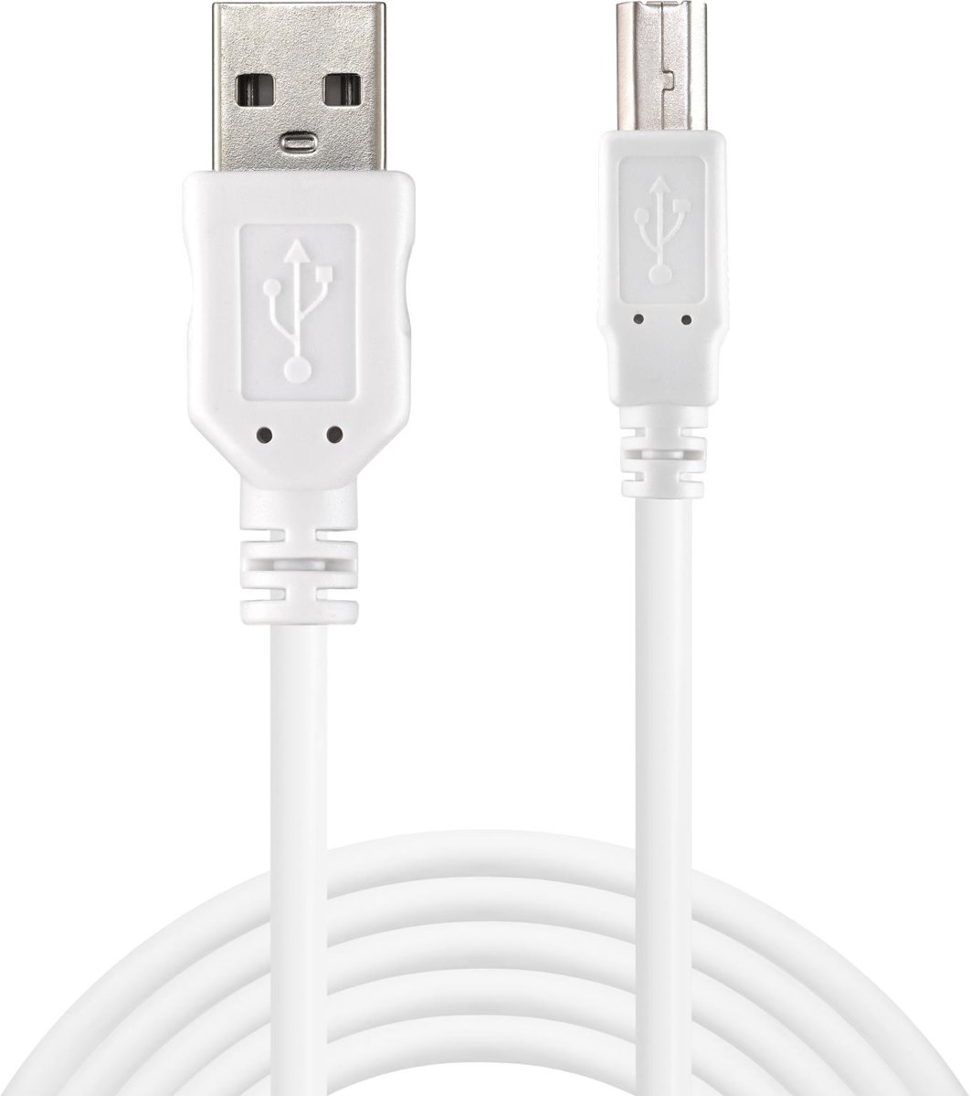 Sandberg USB 2.0 A-B male 5 m USB-kabel