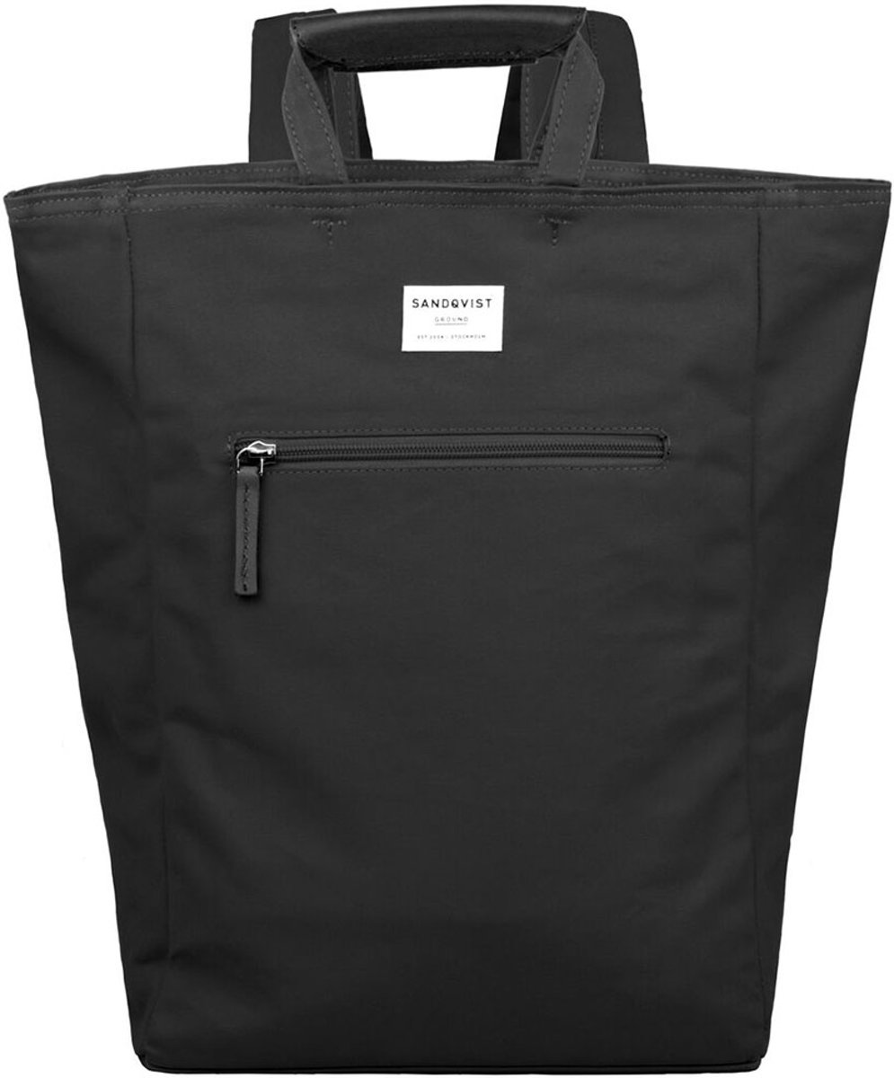 Sandqvist Tony Black Rugzak - 13 liter