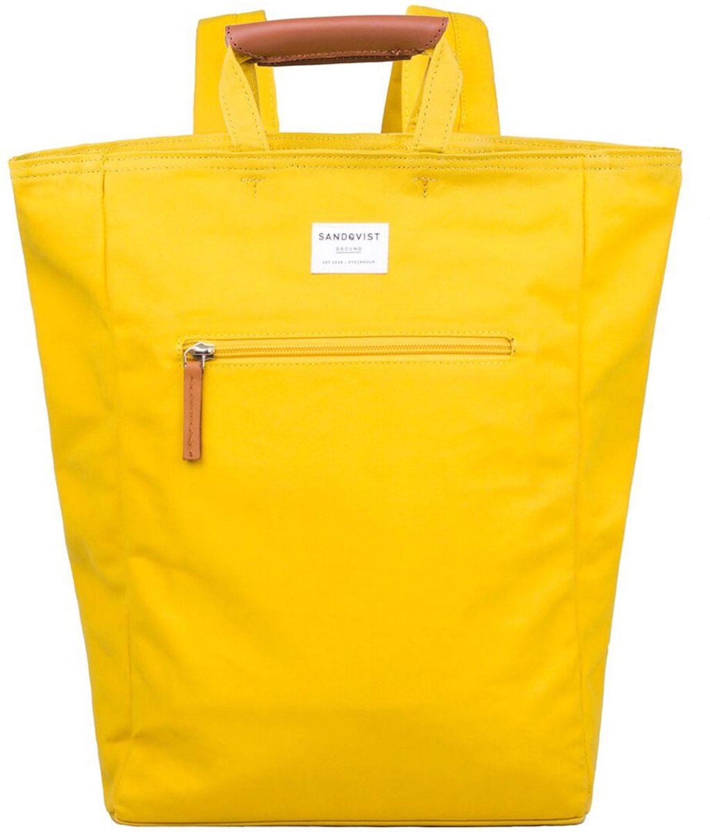 Sandqvist Tony Yellow Rugzak - 13 liter