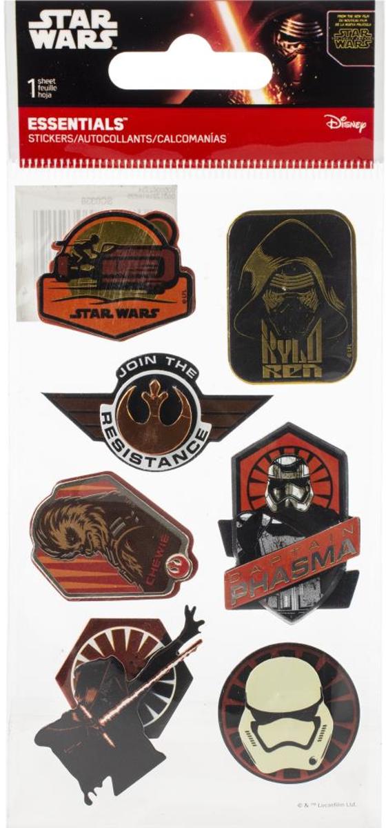 SandyLion - Disney Star Wars - The Force Awakens -3D Stickers - 8 stuks