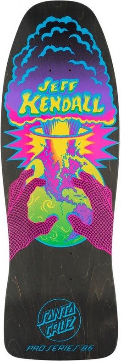 Santa Cruz Kendall End Of The World Reissue 10 oldschool cruiser deck