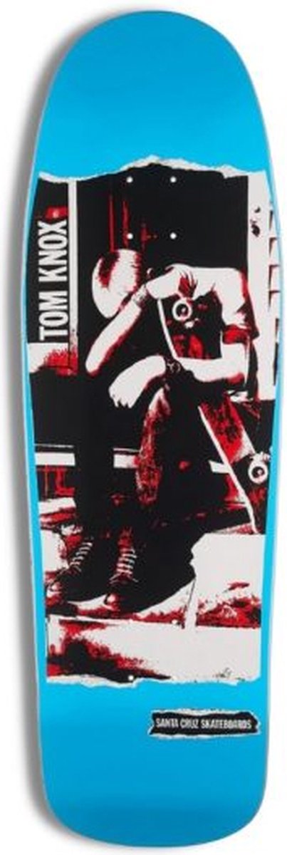 Santa Cruz Knox Punk Reissue 9.875 oldschool skateboard deck