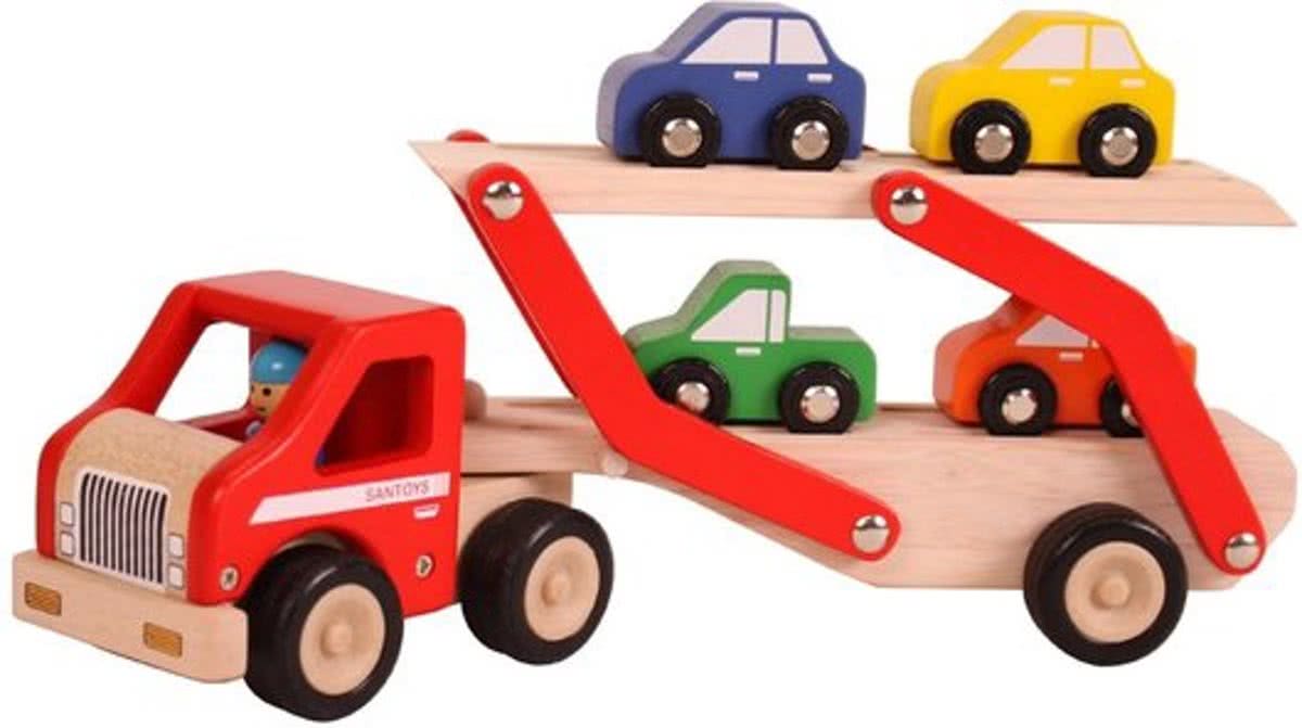 Santoys Autotransporter incl. 4 Autos