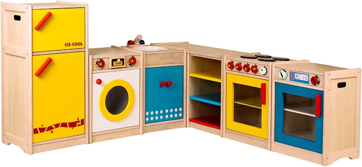 Santoys Speelkeuken Lux 6-dlg. kleur