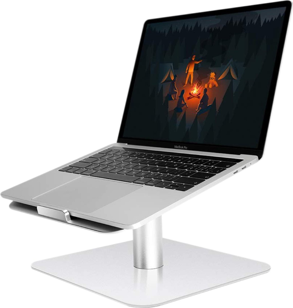 Savvish Ergonomische Laptop Standaard – Laptop Verhoger – Laptop Tafel – 360 Graden Draaibaar – Antislip – Universeel