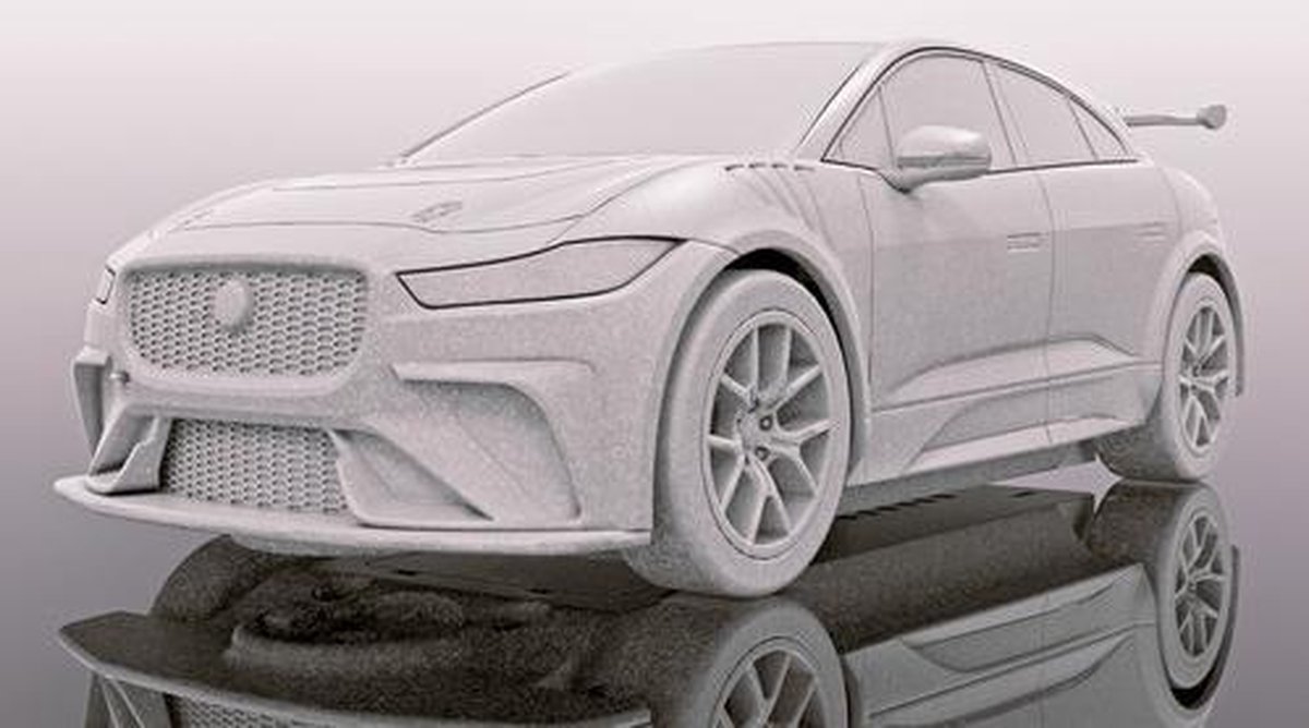 Scalextric - Jaguar I-pace Red  (7/19) * (Sc4042)