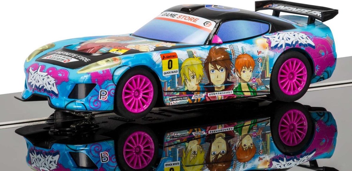 Scalextric - Team Gt Lightning Team Gt Sunrise Anime (Sc3838)