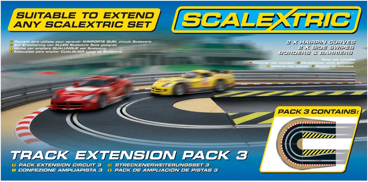 Scalextric - Track Extension Pack 3 Hairpin Curve (Sc8512)