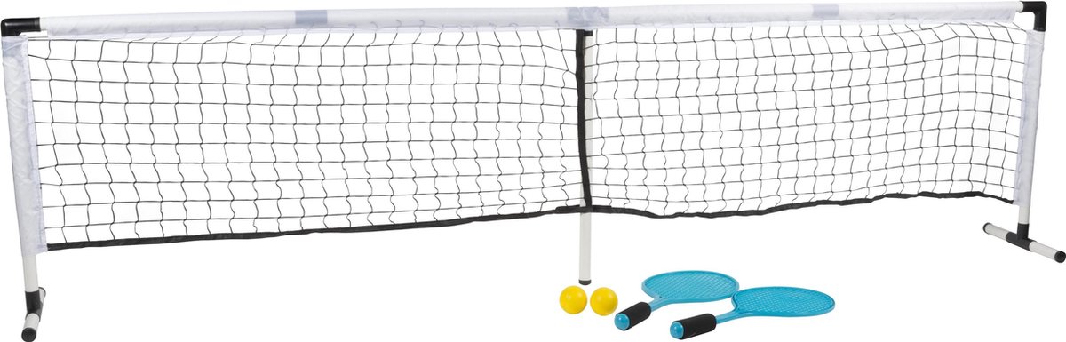   Tennisset - 1 Net - 2 Rackets - 2 Ballen - 245 x 30 x 63 cm