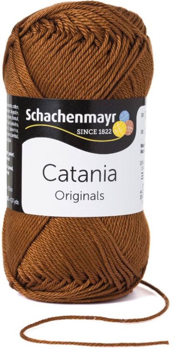 10 bollen Catania Orignals 50 g kleur 157 marone