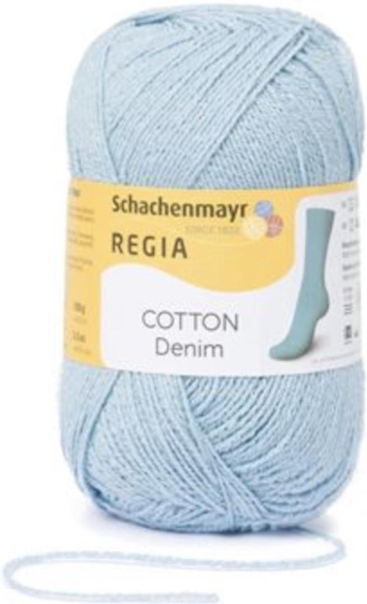 SMC Regia Cotton Beach sokkengaren zonder wol, sokkenwol  schachenmayr, kleur 02864