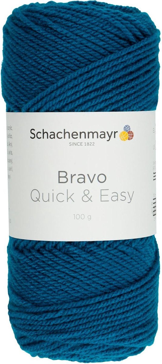 Schachenmayr Bravo Quick&Easy Blauw 8195