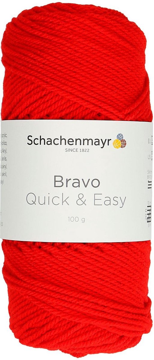 Schachenmayr Bravo Quick&Easy Rood 8221