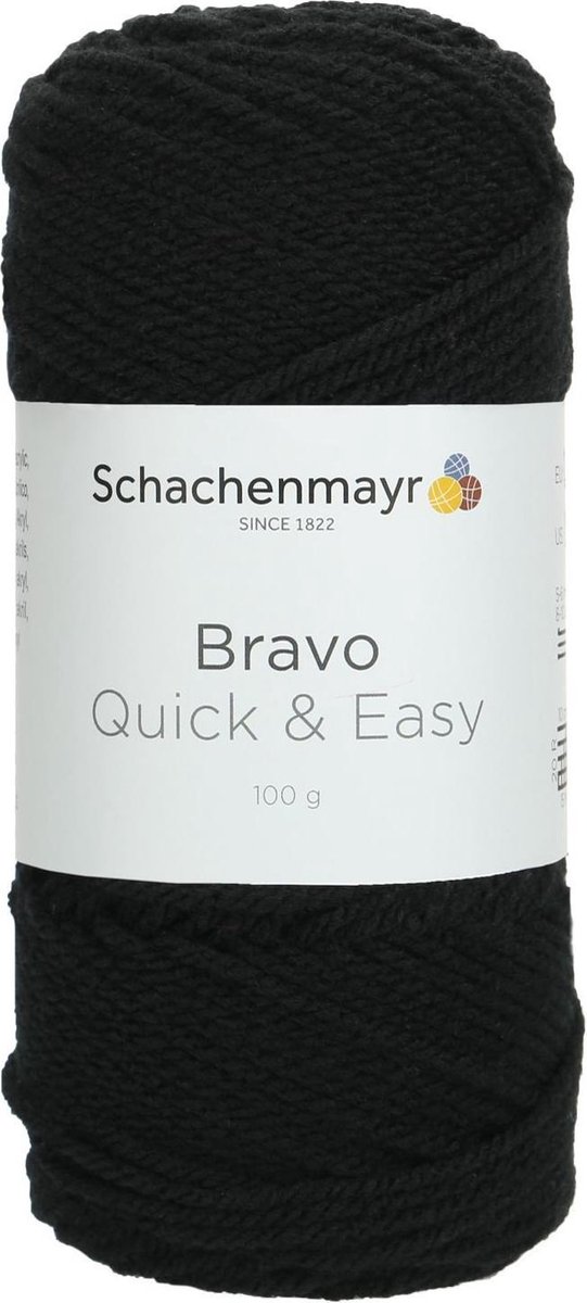 Schachenmayr Bravo Quick&Easy Zwart 8226