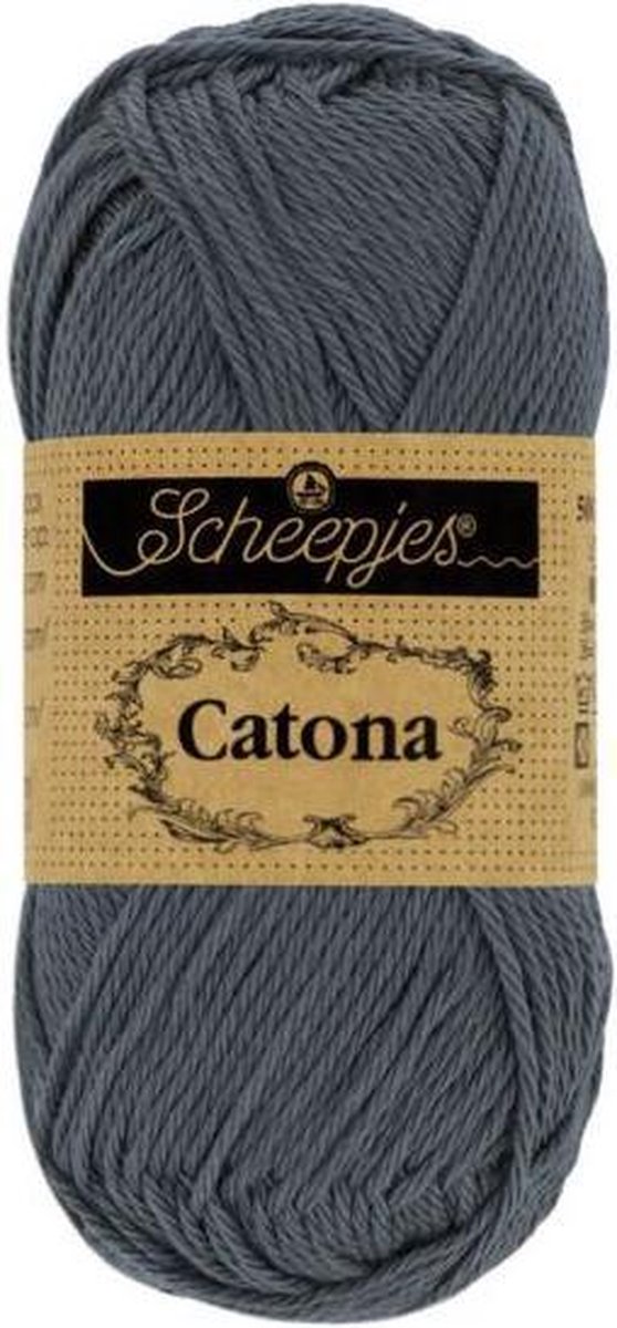 Scheepjes Catona- 393 Charcoal 10x50gr