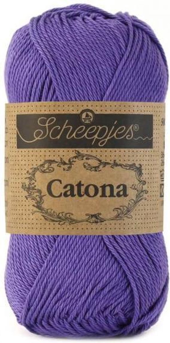 Scheepjes Catona 508 Deep Amethist