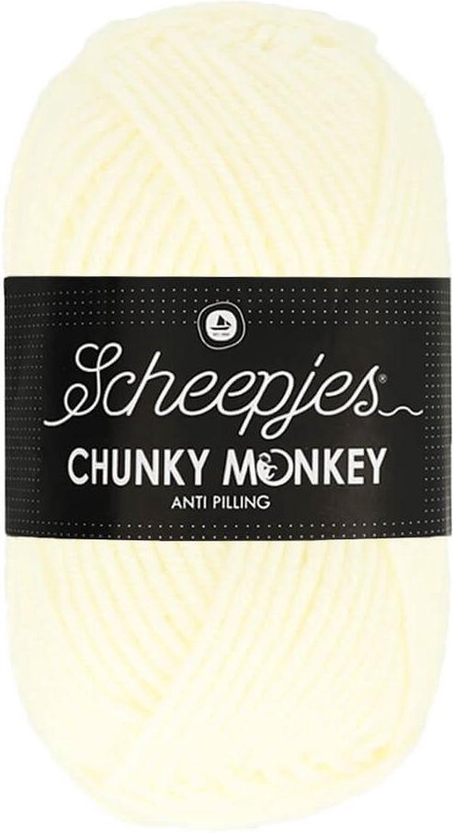 Scheepjes Chunkey Monkey 1005 Cream 5x100gr