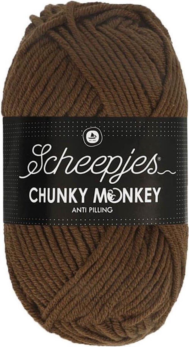 Scheepjes Chunky Monkey- 1054 Tawny 5x100gr