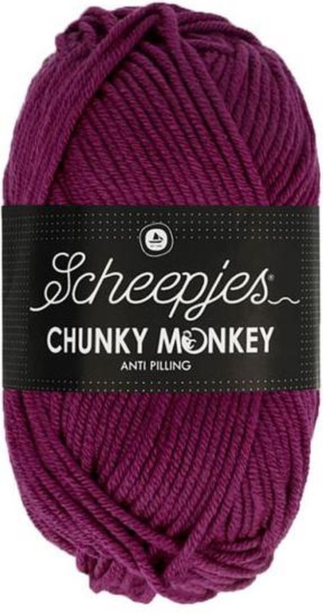 Scheepjes Chunky Monkey- 1061 Cerise 5x100gr