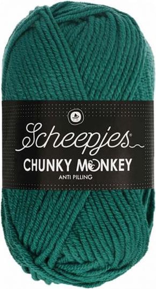 Scheepjes Chunky Monkey- 1062 Evergreen 5x100gr