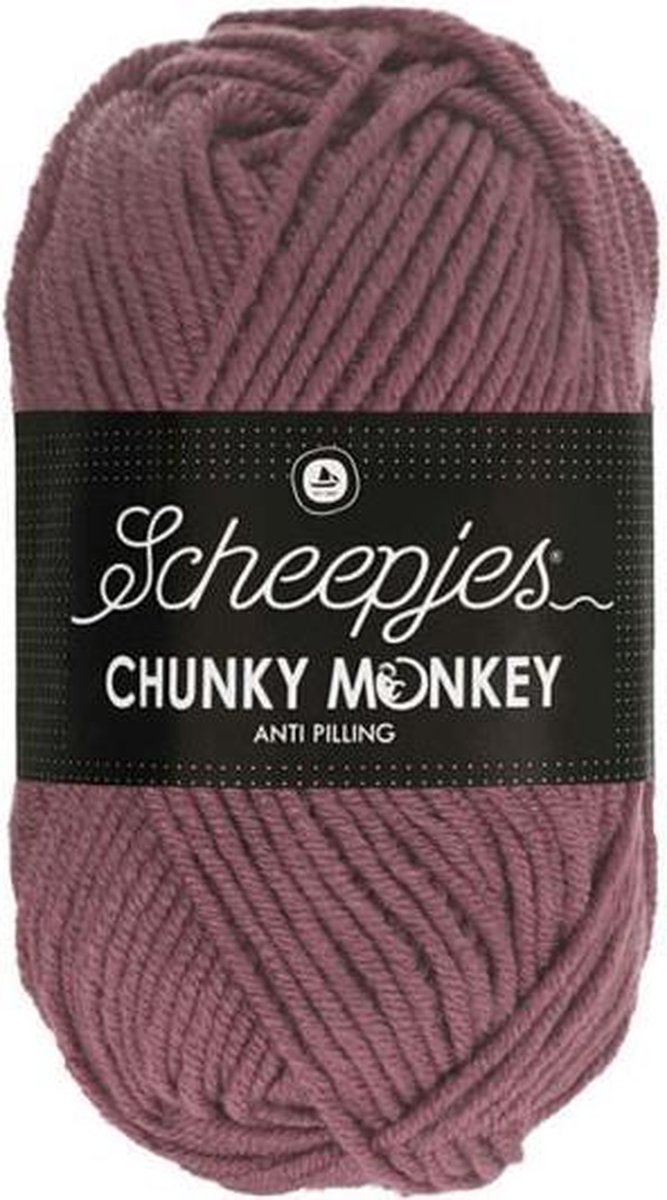 Scheepjes Chunky Monkey- 1067 Rosewood 5x100gr