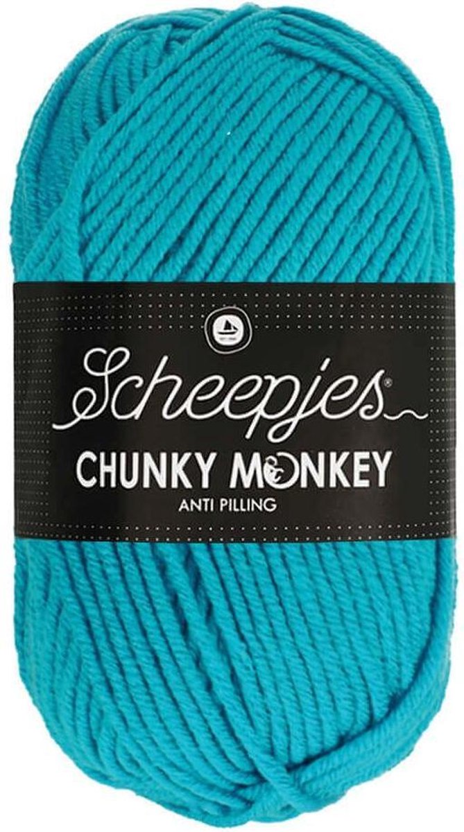 Scheepjes Chunky Monkey- 1068 Turquoise 5x100gr