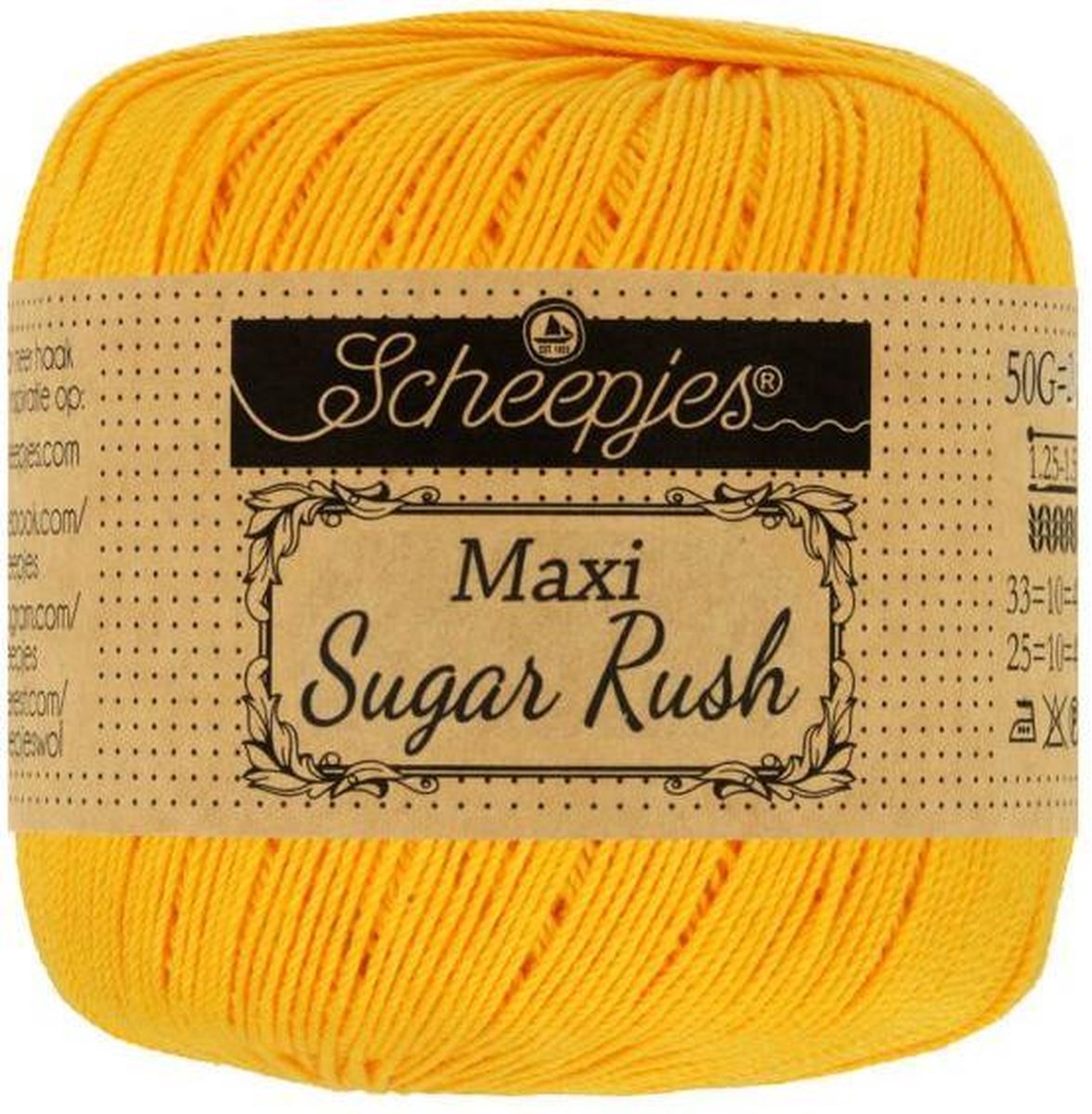 Scheepjes Maxi Sugar Rush 201 Electric Blue 5x50gr