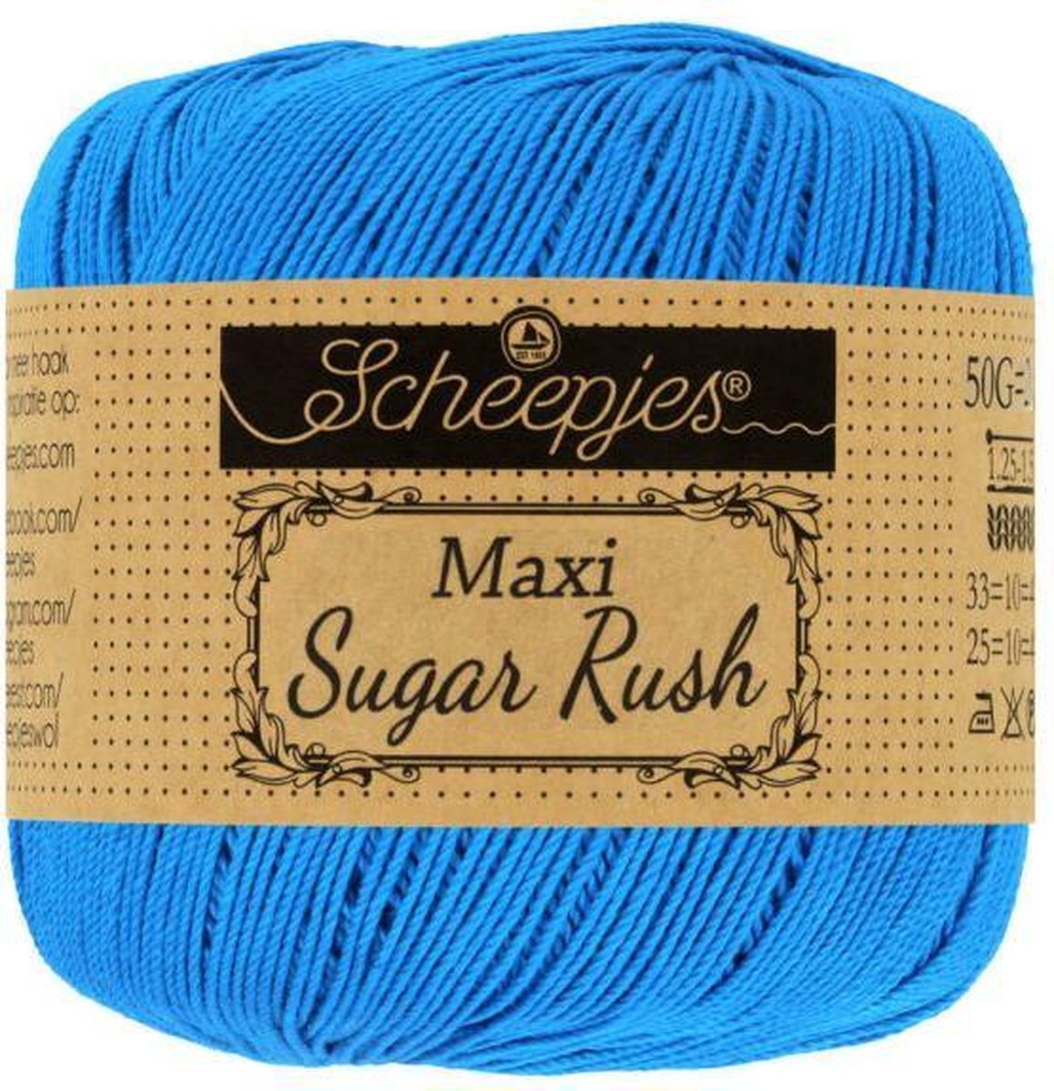 Scheepjes Maxi Sugar Rush- 215 Royal Blue 5x50gr