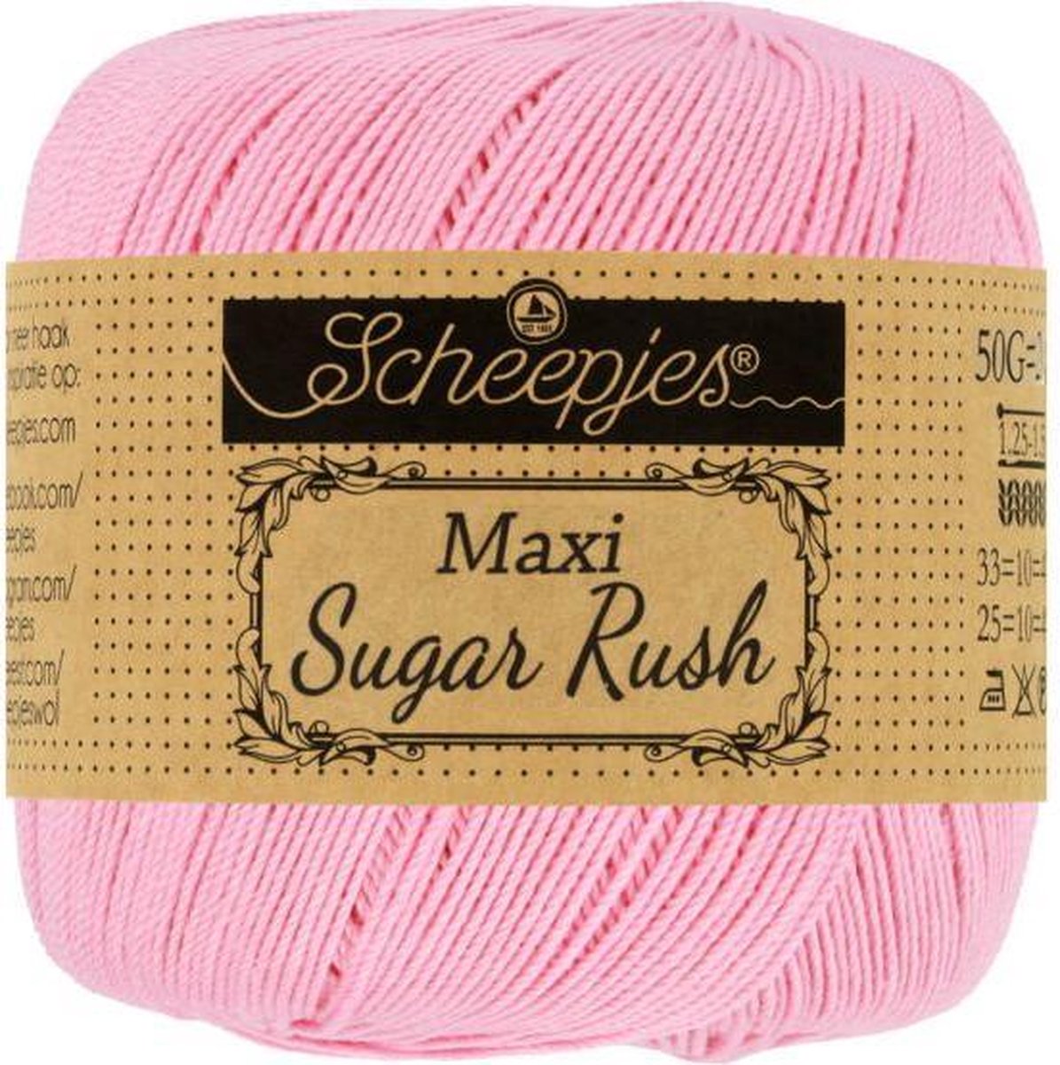 Scheepjes Maxi Sugar Rush 222 Tulip 5x50gr