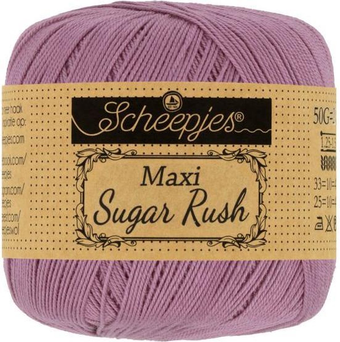 Scheepjes Maxi Sugar Rush- 240 Amethyst 5x50gr