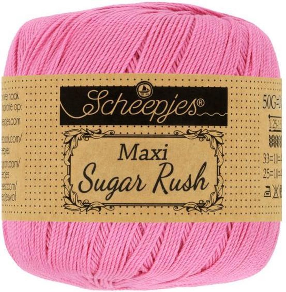 Scheepjes Maxi Sugar Rush- 519 Freesia 5x50gr