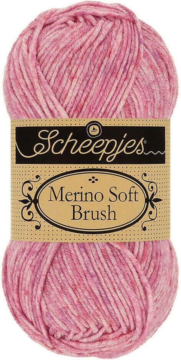 Scheepjes Merino Soft Brush- 256 Van Dyck 5x50gr