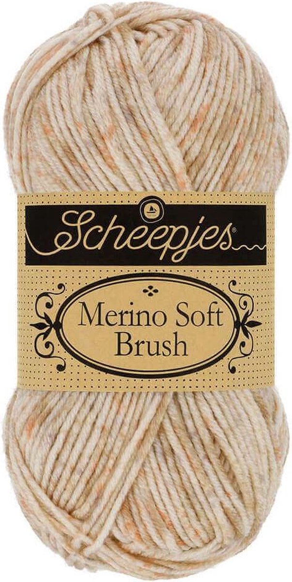 Scheepjes Merino Soft Brush- 257 Van Der Leck 5x50gr