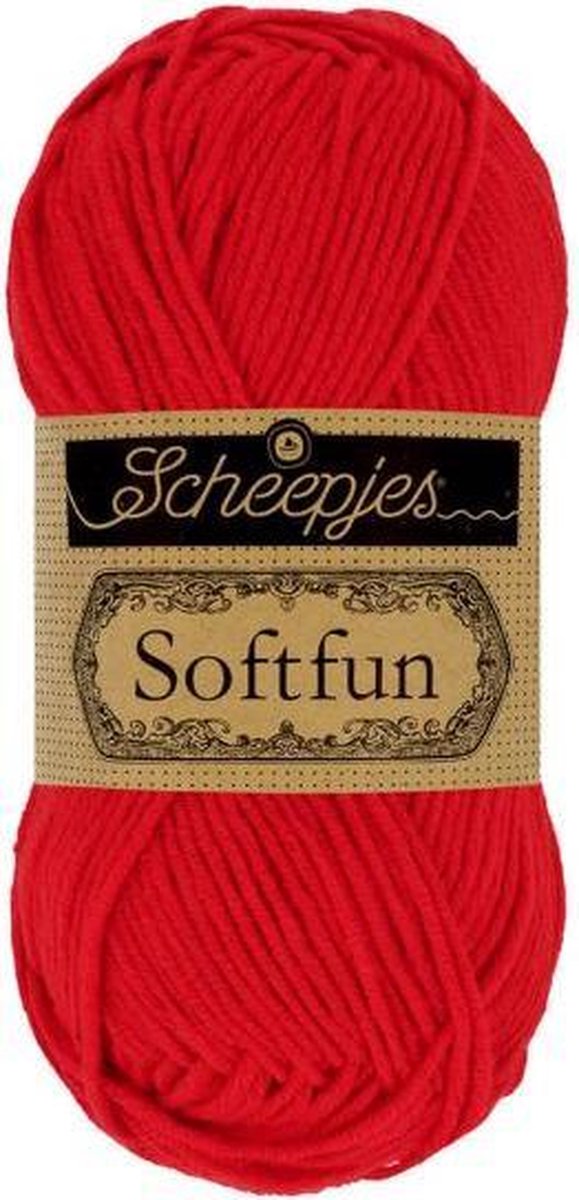 SCHEEPJES SOFTFUN 10X50G - 2410 CANDY APPLE