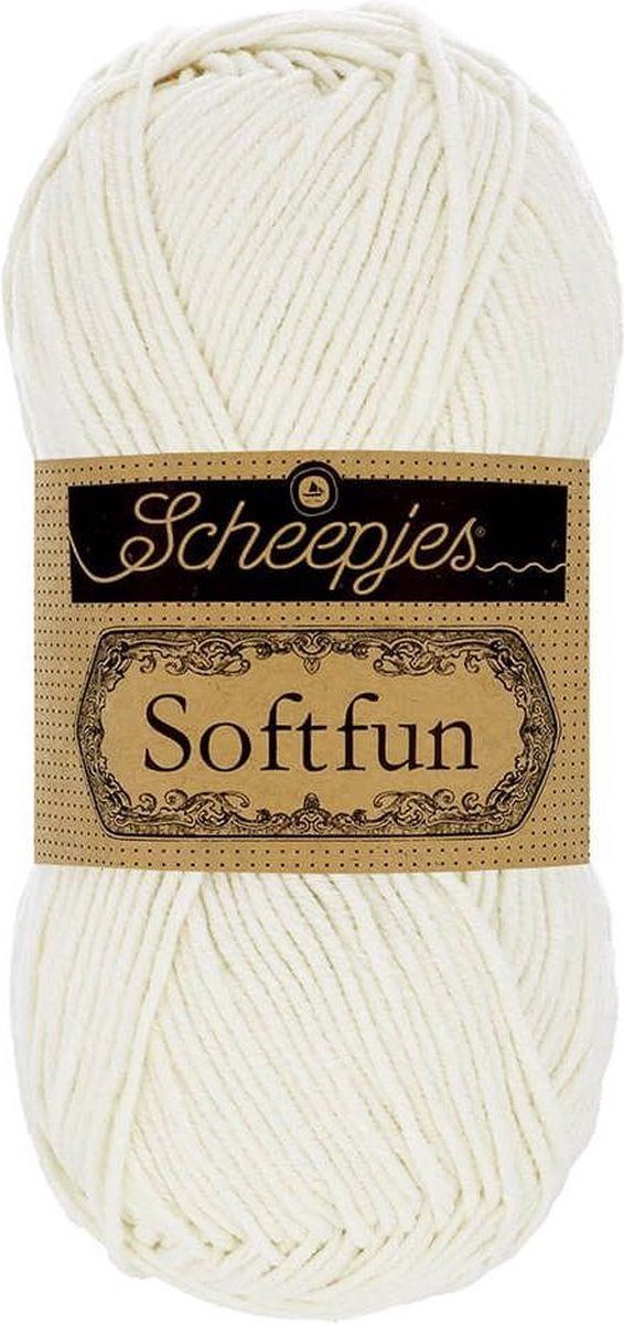 SCHEEPJES SOFTFUN 10X50G - 2426 LACE