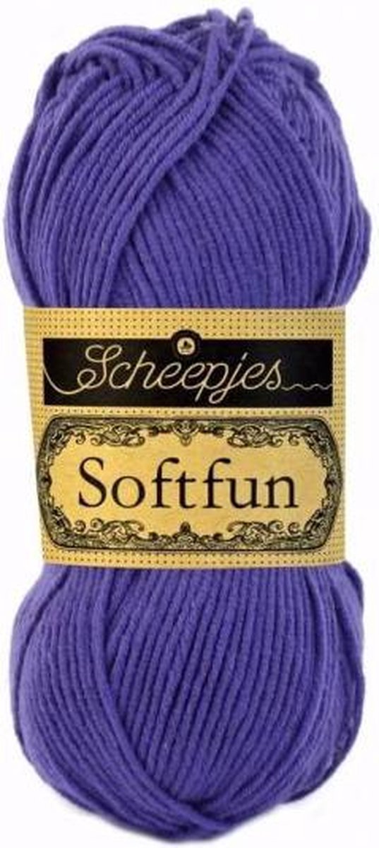 Scheepjes Softfun- 2463 Purple  5x50gr