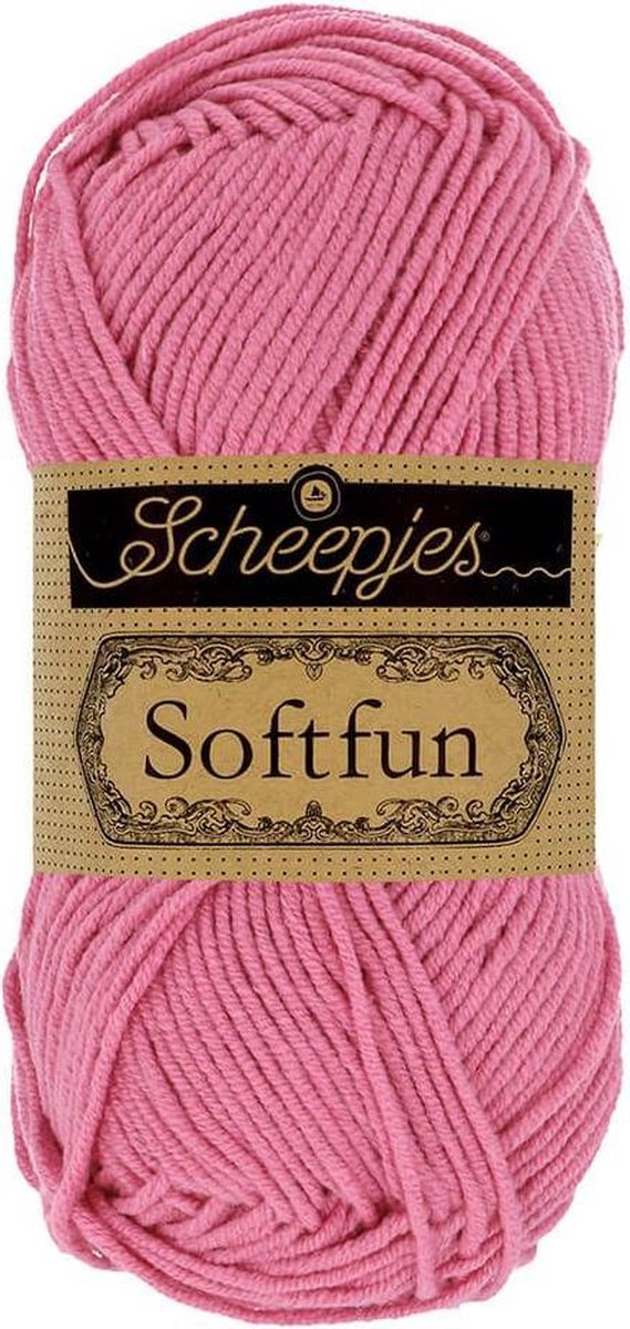 Scheepjes Softfun-2480 Pink 5x50gr