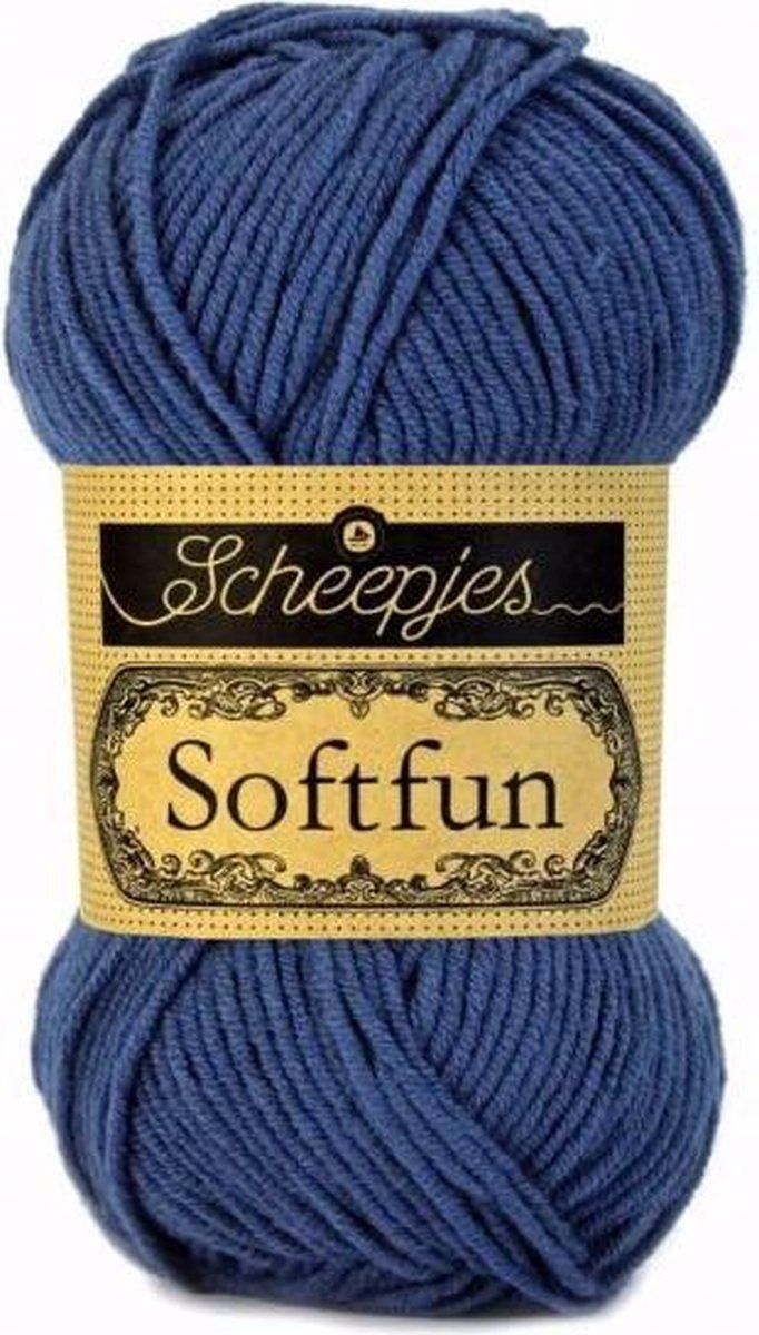 Scheepjes Softfun 2489 Jeansblauw