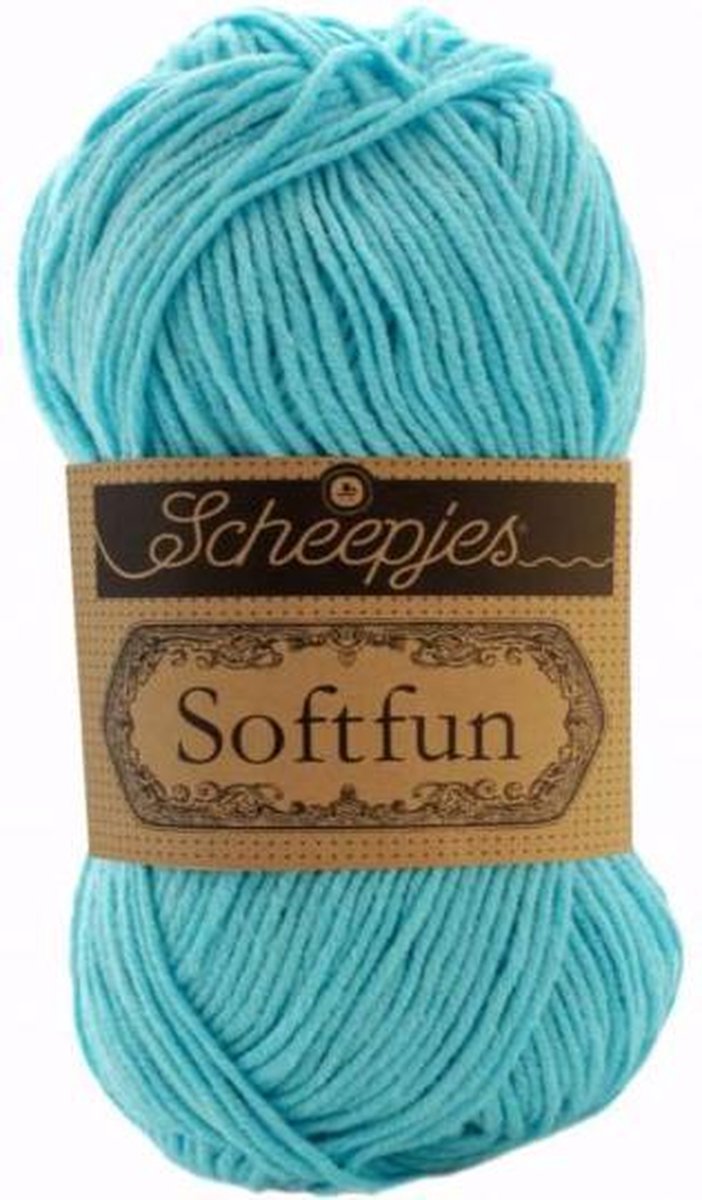 Scheepjes Softfun- 2603 Cool Blue 5x50gr